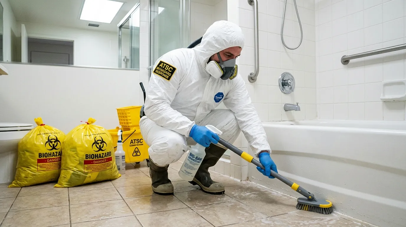 Decontamination equipment deployed for Blood Cleanup in Radnor